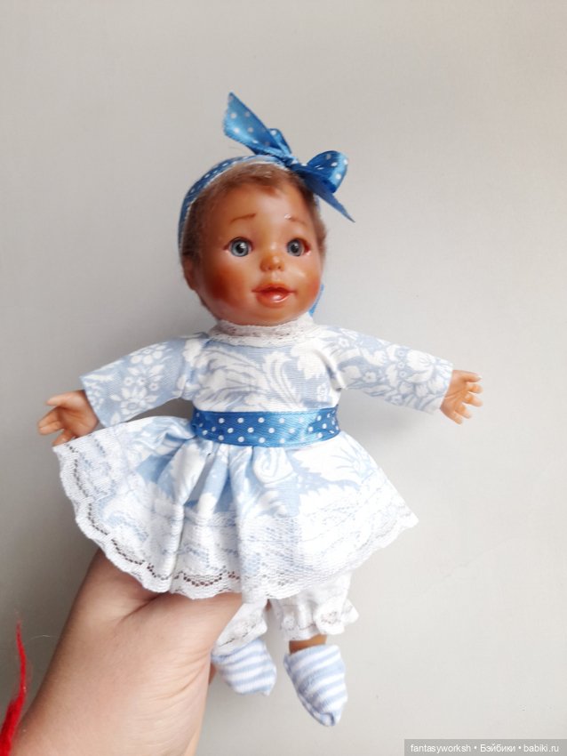 Кукляшка-грусняшка и ее новая жизнь! Авторские куклы Натальи Игнатьевой (фото 9)