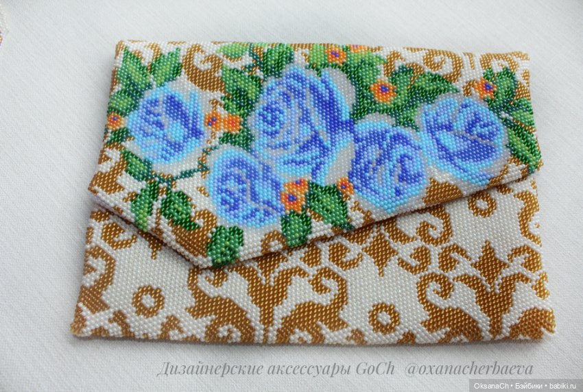 Заготовка для сумочки из бисера (фото 2)