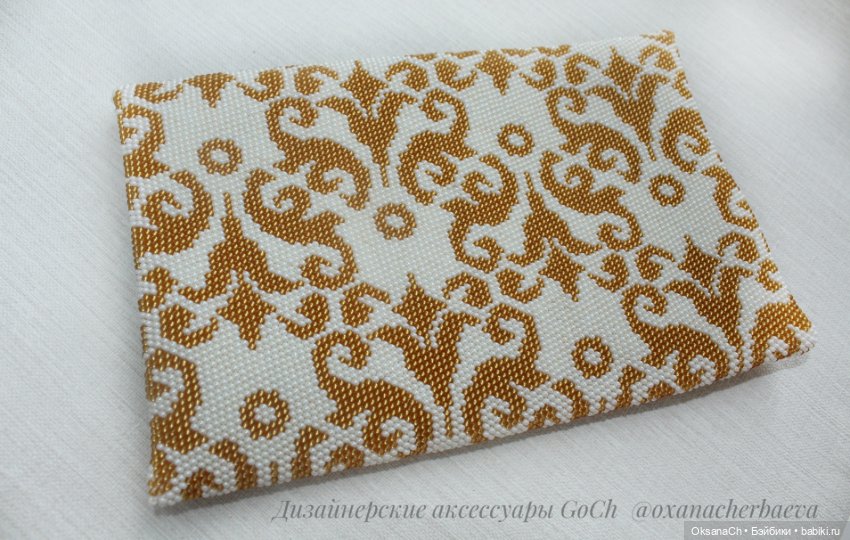 Заготовка для сумочки из бисера (фото 3)