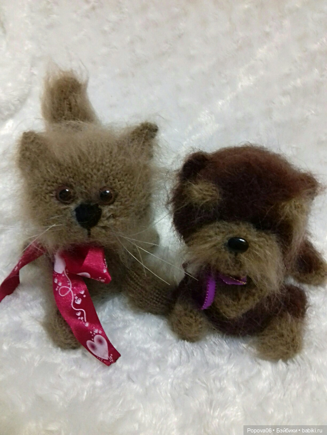 Мои котики — Вязаные игрушки и амигуруми: крючком (фото 9)
