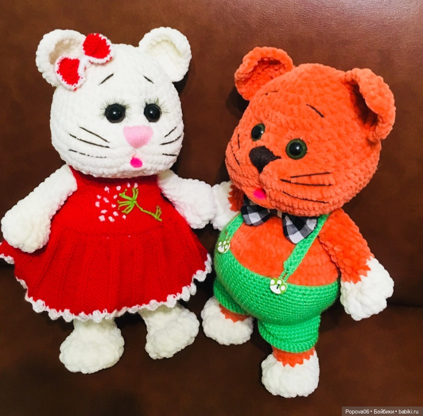 Мои котики — Вязаные игрушки и амигуруми: крючком (фото 4)
