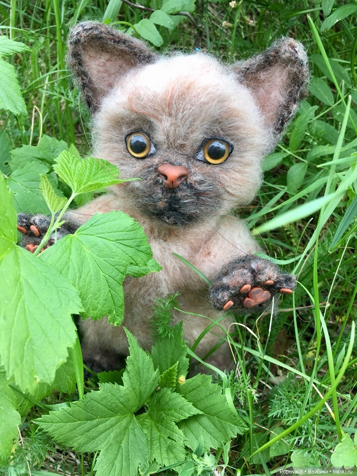 Мои котики — Вязаные игрушки и амигуруми: крючком