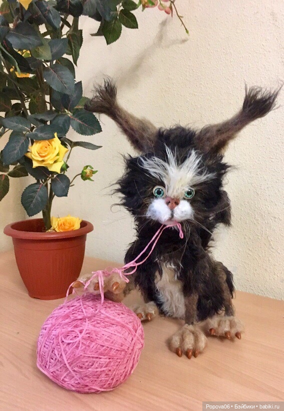 Мои котики — Вязаные игрушки и амигуруми: крючком (фото 2)