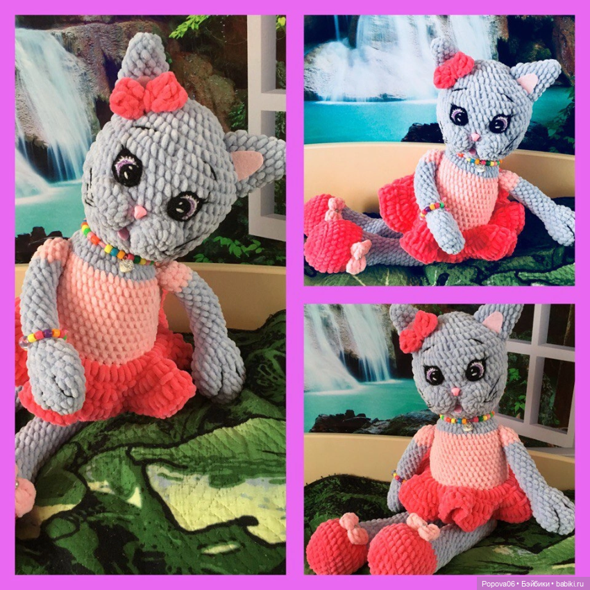 Мои котики — Вязаные игрушки и амигуруми: крючком (фото 7)