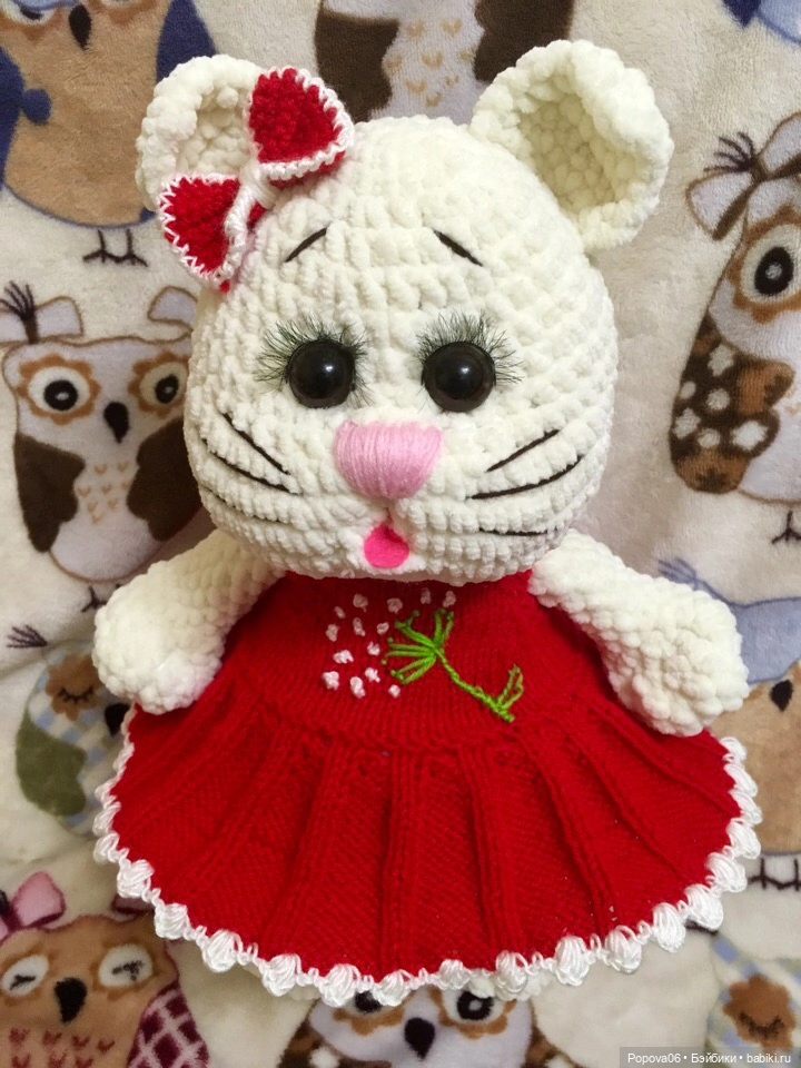 Мои котики — Вязаные игрушки и амигуруми: крючком (фото 5)