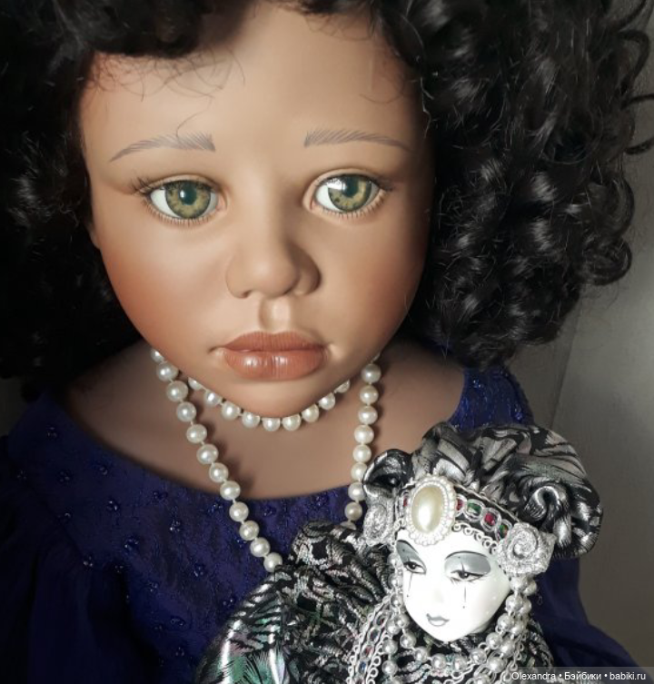 Когда кукла плачет — Куклы Christine Orange (Кристин Оранж): фарфор (фото 2)