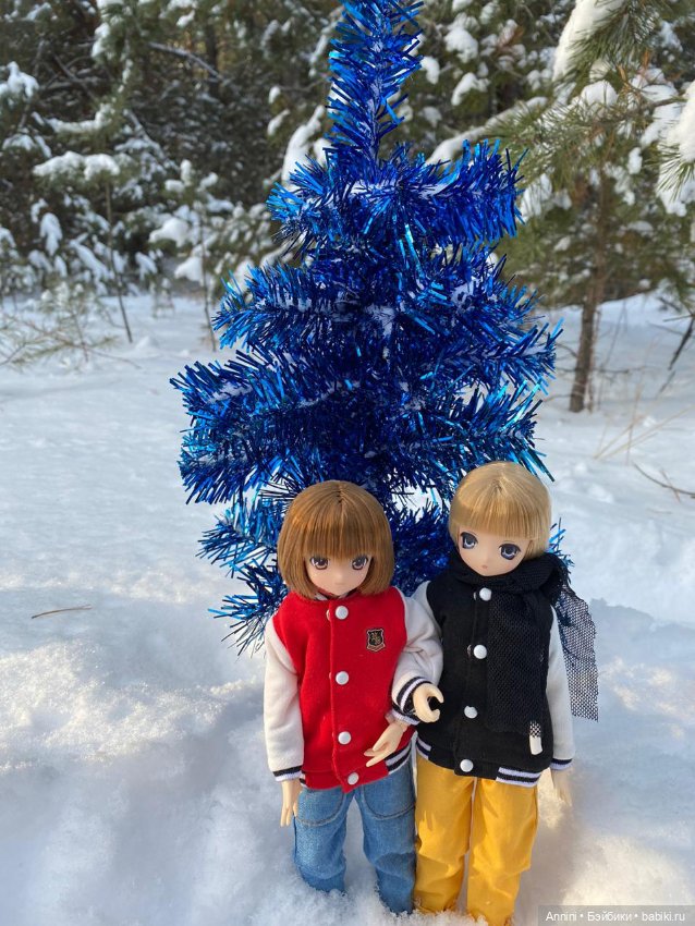 Зимняя прогулка азонок и немного информации о персонажах (фото 3)