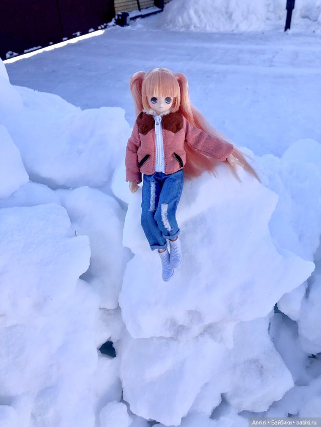 Зимняя прогулка азонок и немного информации о персонажах (фото 6)