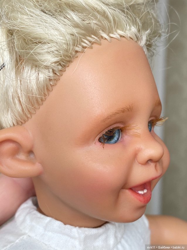 Реставрация старой испанской мягконабивной куклы (фото 2)