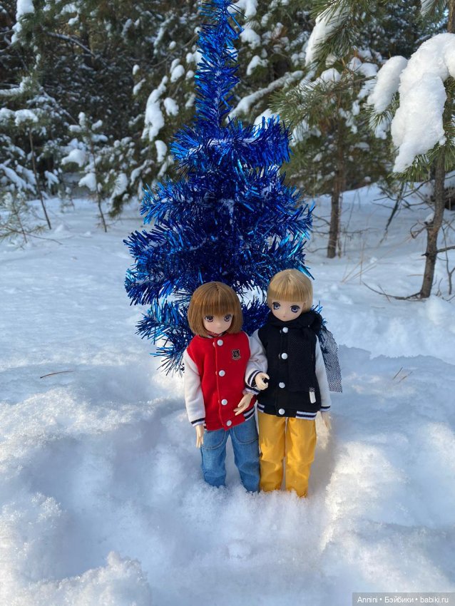 Зимняя прогулка азонок и немного информации о персонажах (фото 2)