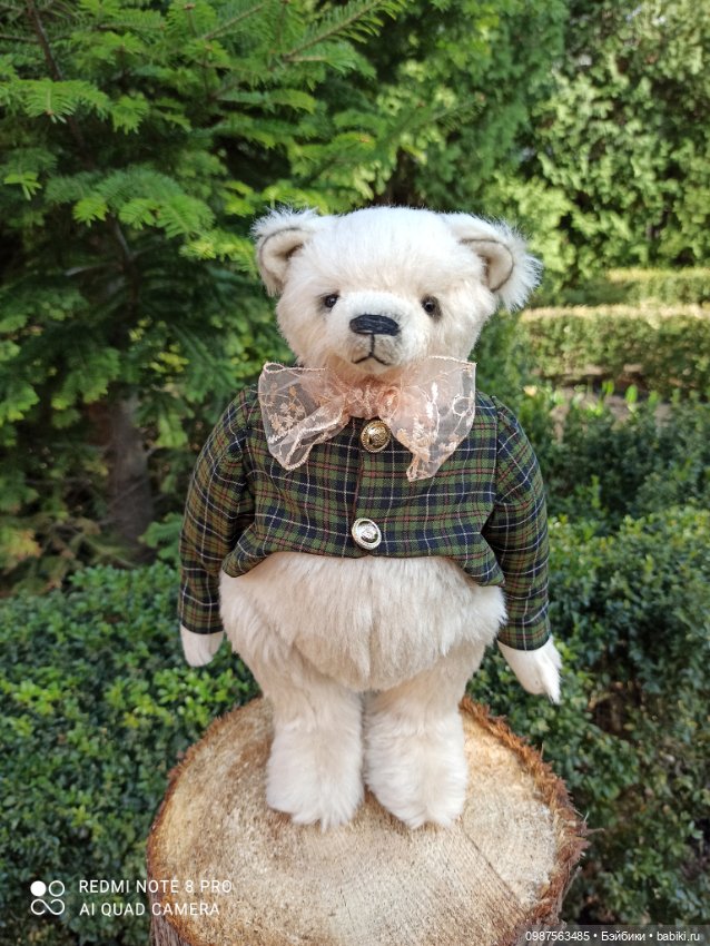 Теодор — Авторские мишки Тедди и друзья: фото (фото 3)