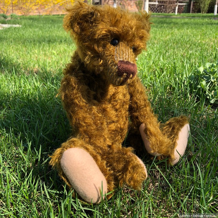 Знакомьтесь, Гюнтер — Домашние фото авторских игрушек: Тедди