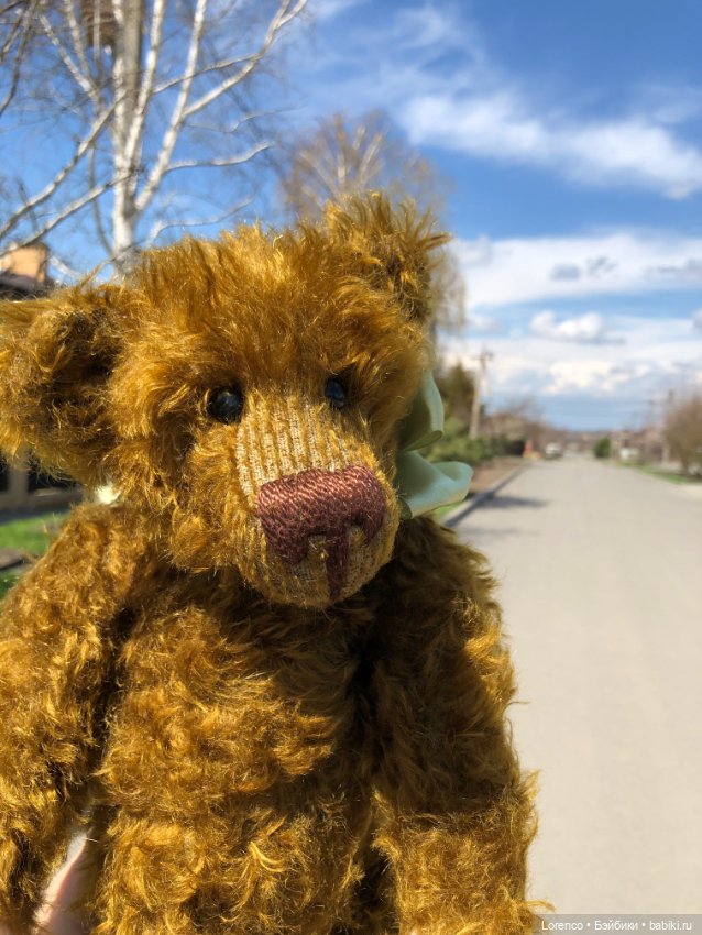 Знакомьтесь, Гюнтер — Домашние фото авторских игрушек: Тедди (фото 7)