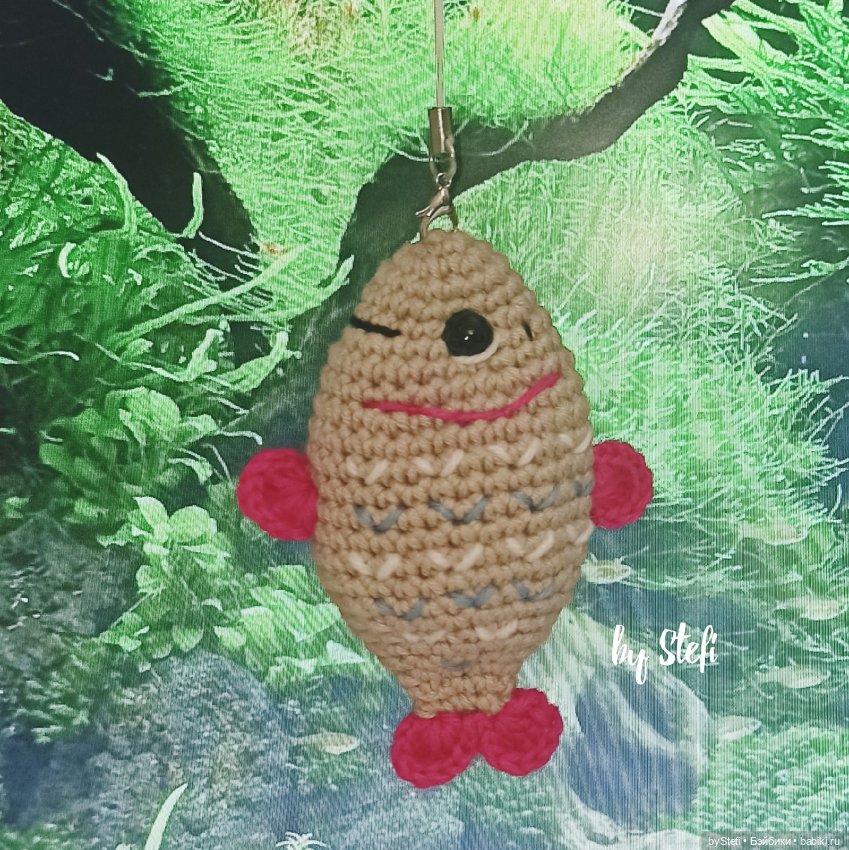 Рыбка-брелок (без пришивных деталей) (фото 3)