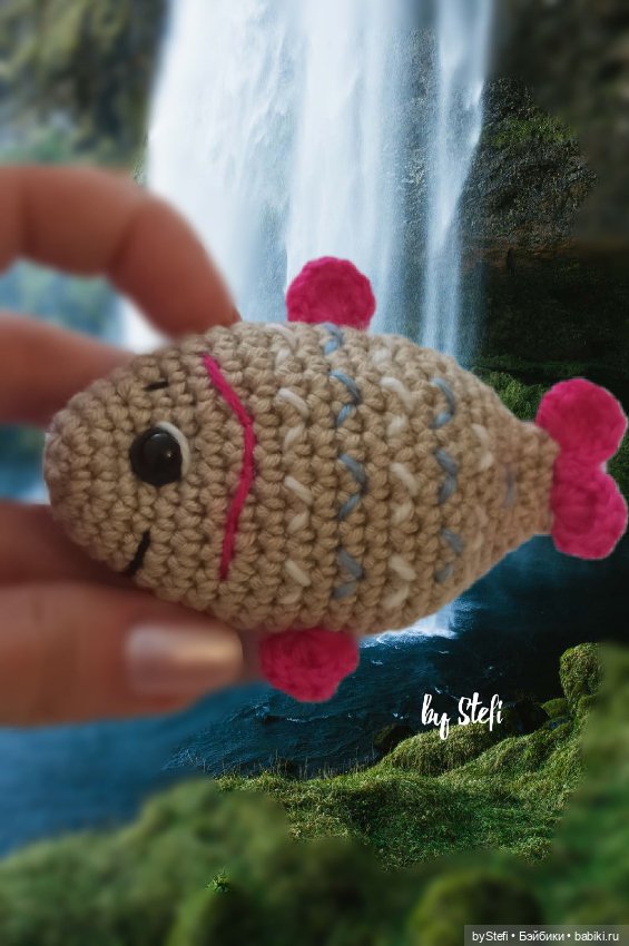 Рыбка-брелок (без пришивных деталей) (фото 4)