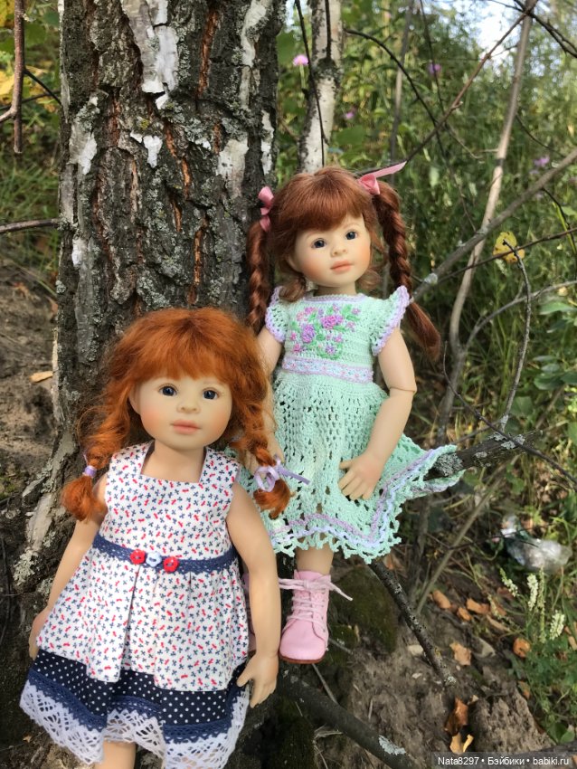 Плюшечки в лесу. Часть 1. Зоя и Дорис от Heidi Plusczok (фото 2)