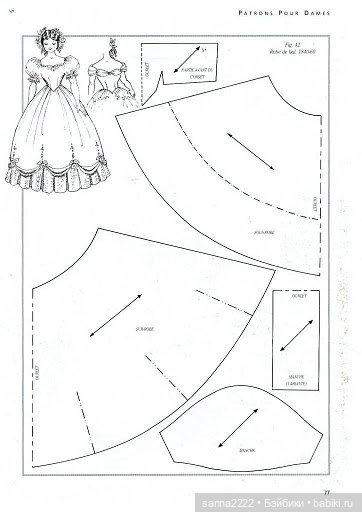 Robe de style princesse, 1875-80 (фото 9)