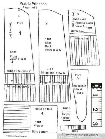 Prairie princess by Lord Perry Enterprises, 1994 #1101 (фото 7)