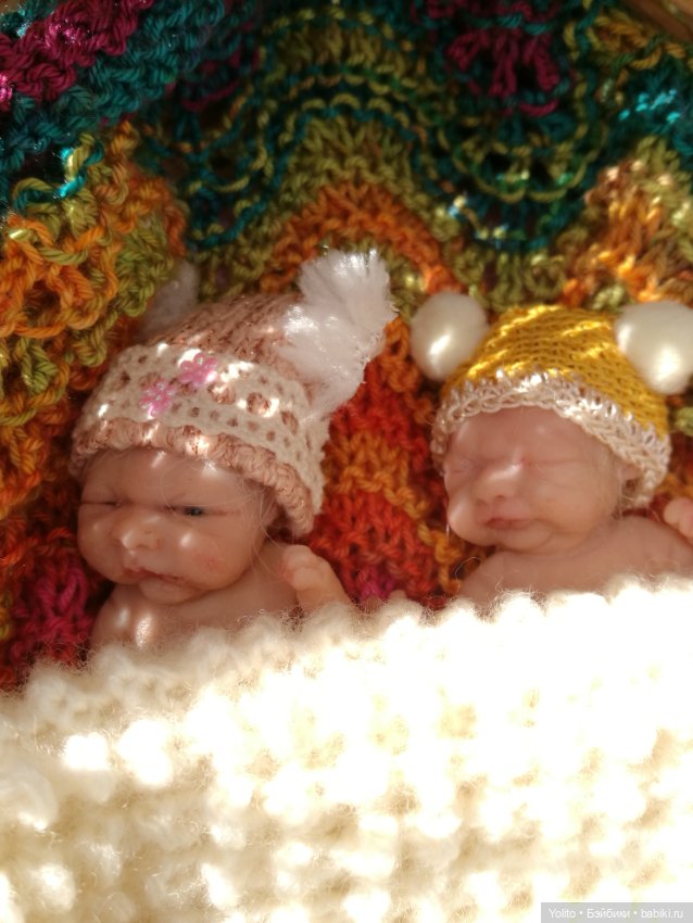 Весенние цветочки — Авторские миниатюрные куклы: лепка (фото 4)