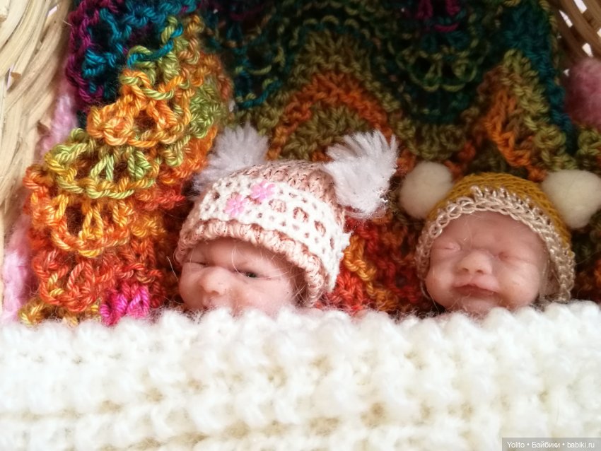 Весенние цветочки — Авторские миниатюрные куклы: лепка (фото 7)