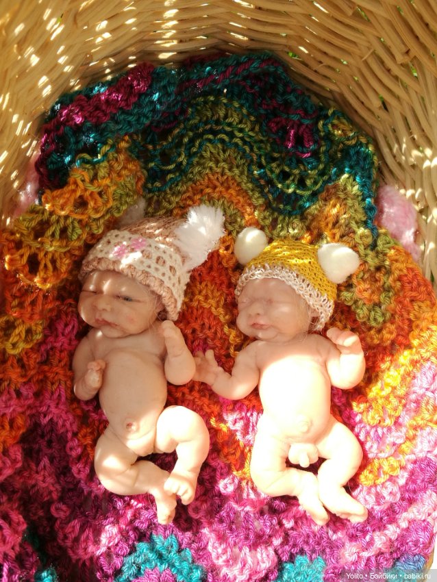 Весенние цветочки — Авторские миниатюрные куклы: лепка (фото 5)