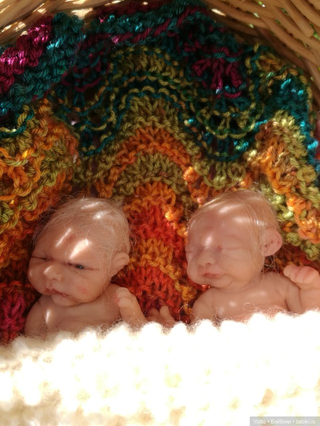 Весенние цветочки — Авторские миниатюрные куклы: лепка (фото 3)