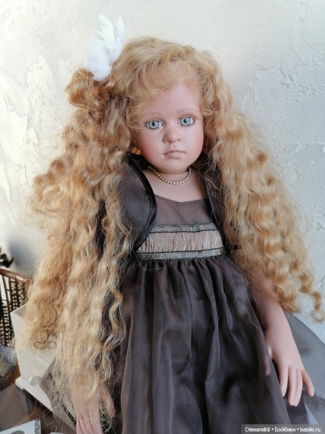 Любовь нечаянно нагрянет — Фарфоровые куклы Ruth Treffeisen (Рут Треффейсен): авторские (фото 2)