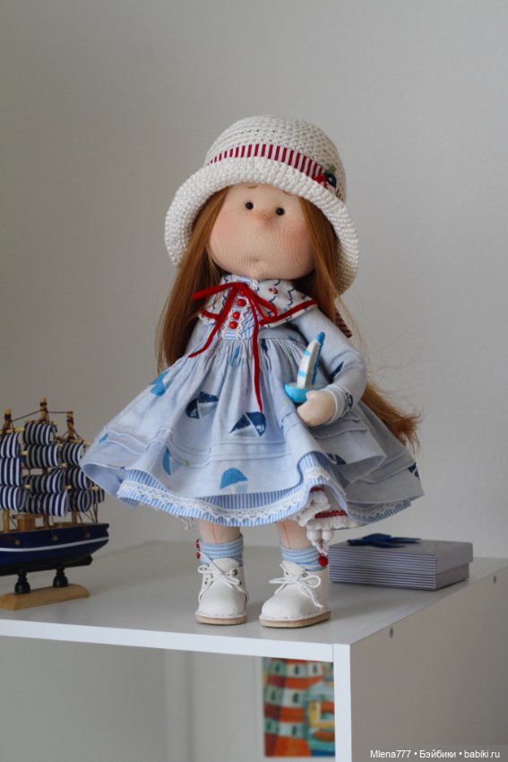 Текстильная морская кукла (фото 6)