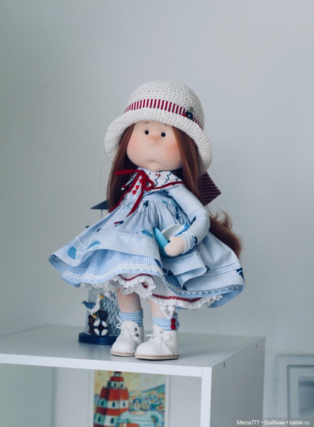 Текстильная морская кукла (фото 5)