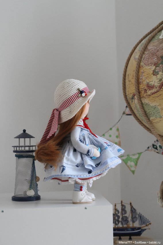 Текстильная морская кукла (фото 2)