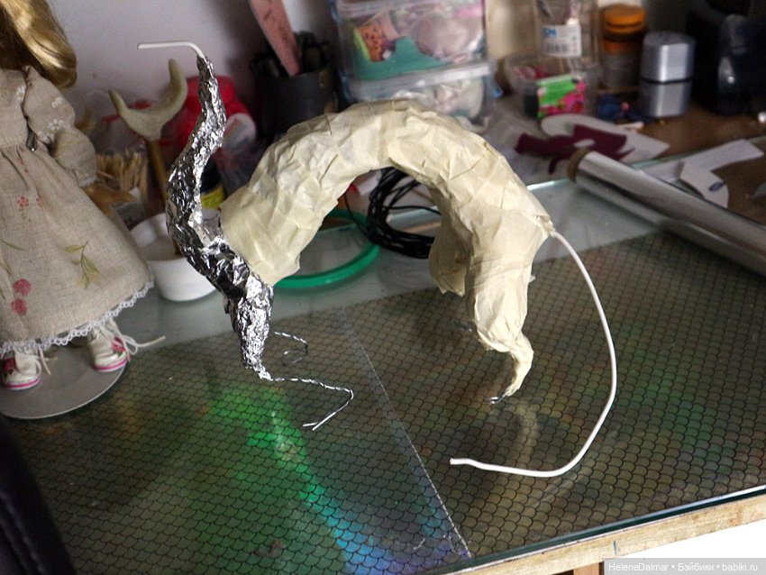 Дракон — Лепка авторских игрушек и папье (фото 2)