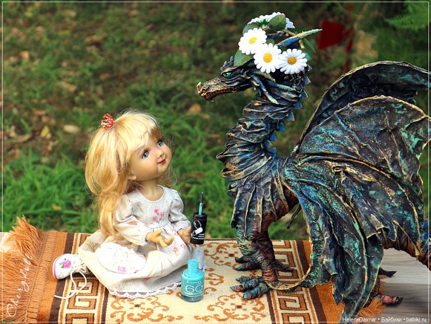 Дракон — Лепка авторских игрушек и папье