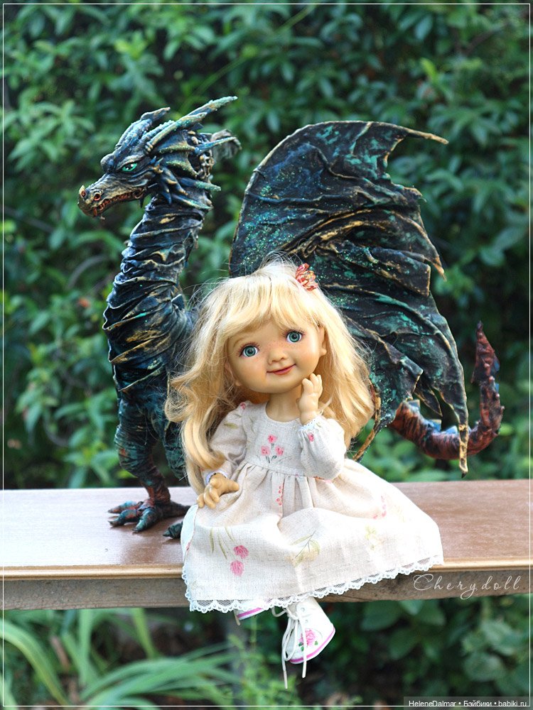 Дракон — Лепка авторских игрушек и папье