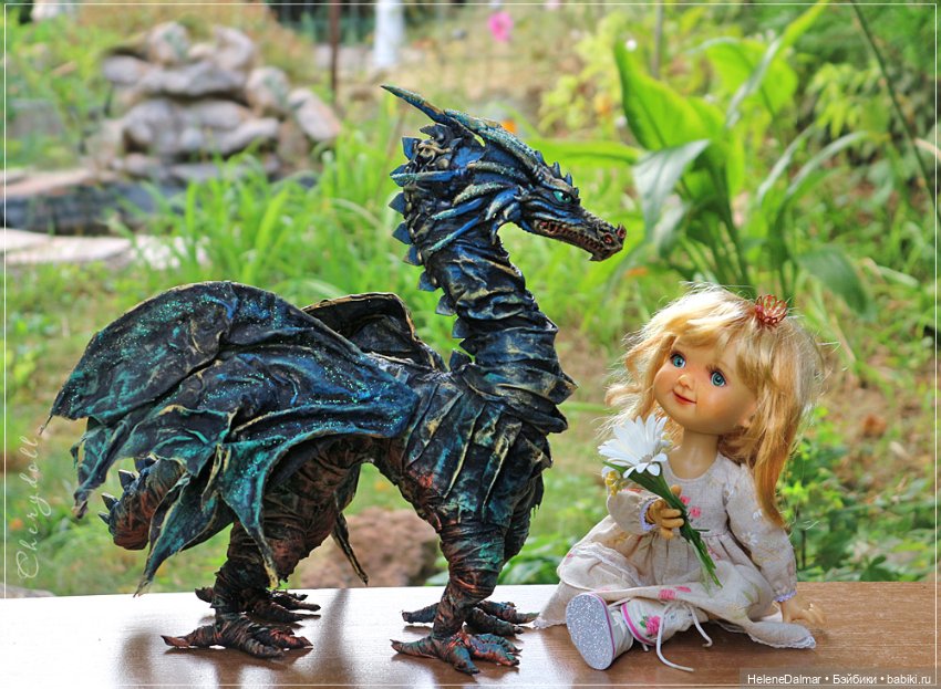 Дракон — Лепка авторских игрушек и папье