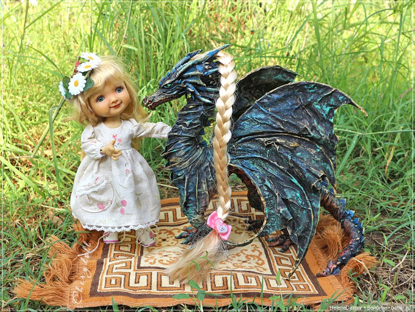 Дракон — Лепка авторских игрушек и папье