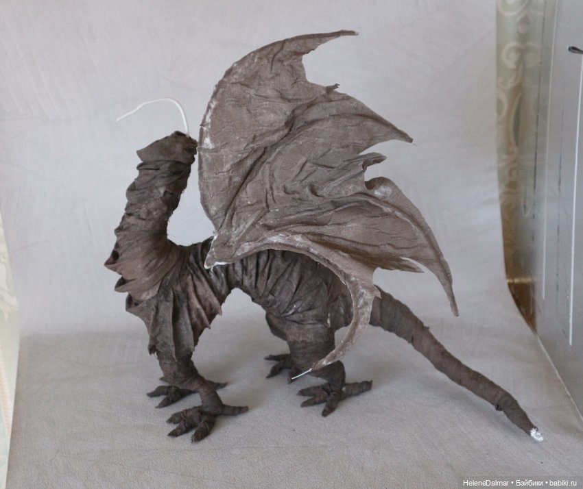 Дракон — Лепка авторских игрушек и папье (фото 4)