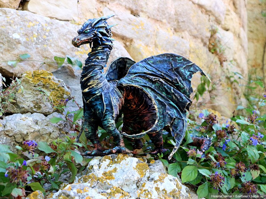 Дракон — Лепка авторских игрушек и папье (фото 10)