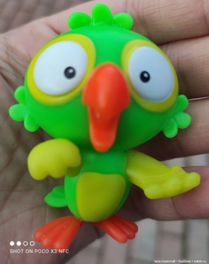 Попугай Кеша и цветочки — Интересные игрушки и фигурки (разное): редкие