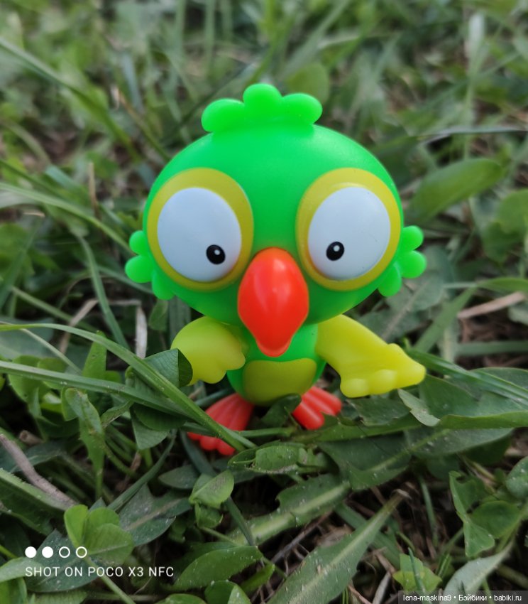 Попугай Кеша и цветочки — Интересные игрушки и фигурки (разное): редкие