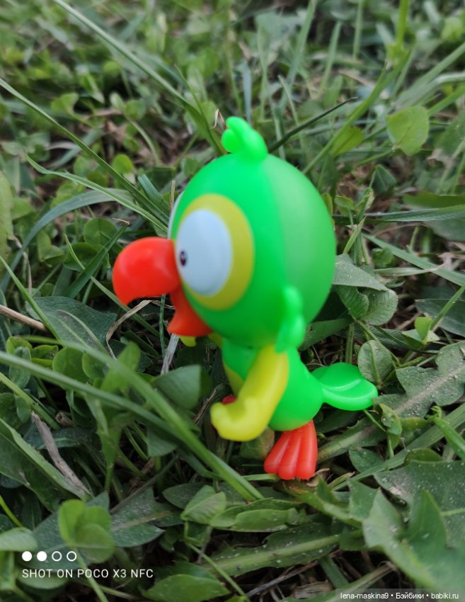 Попугай Кеша и цветочки — Интересные игрушки и фигурки (разное): редкие (фото 4)