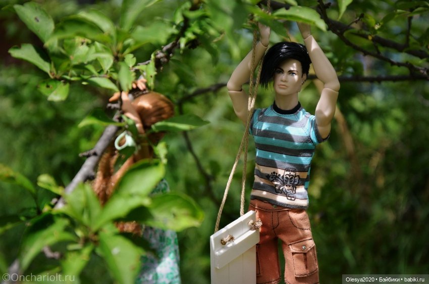 Качели для любимой — Куклы Integrity Toys (Интегрити): Poppy Parker