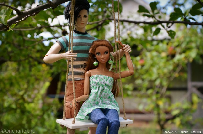 Качели для любимой — Куклы Integrity Toys (Интегрити): Poppy Parker