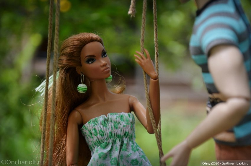 Качели для любимой — Куклы Integrity Toys (Интегрити): Poppy Parker