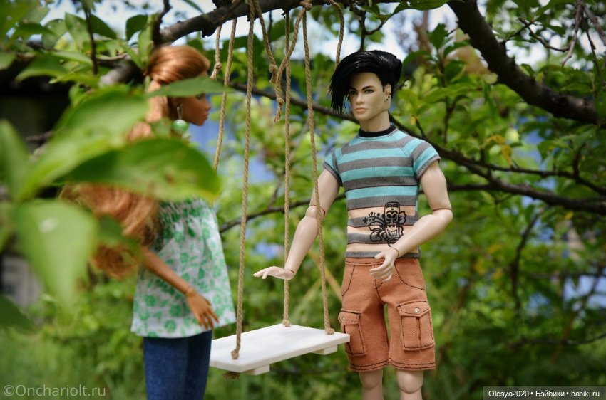 Качели для любимой — Куклы Integrity Toys (Интегрити): Poppy Parker
