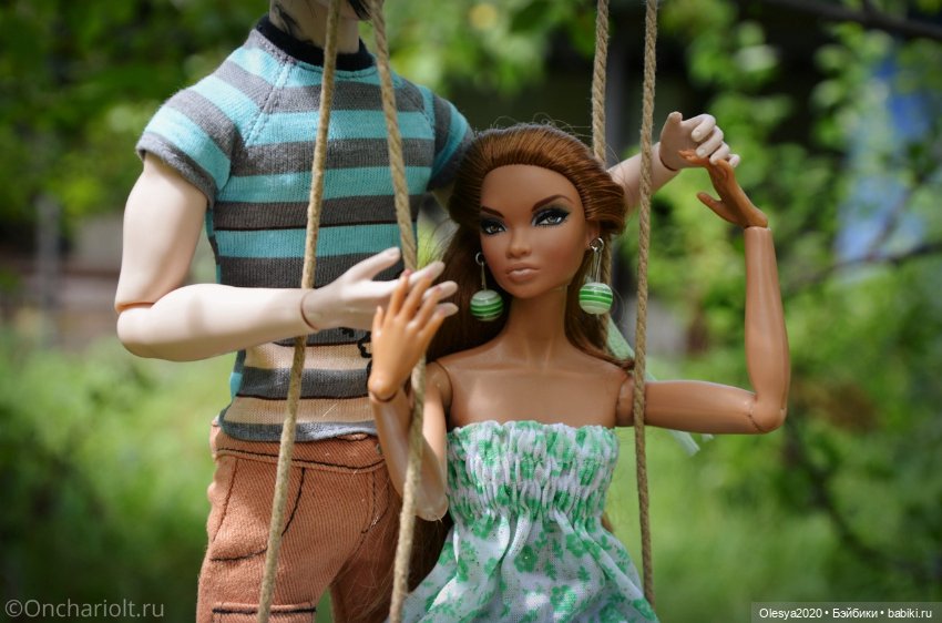 Качели для любимой — Куклы Integrity Toys (Интегрити): Poppy Parker