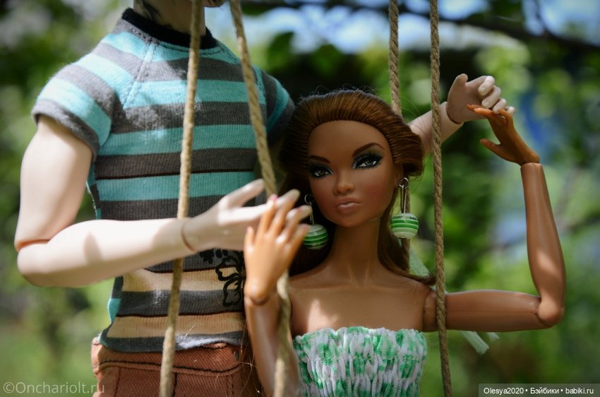 Качели для любимой — Куклы Integrity Toys (Интегрити): Poppy Parker