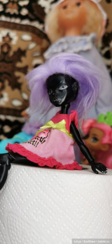 Черная кошечка — Куклы AmiGaTa (АмиГаТа): авторские BJD (БЖД) (фото 9)