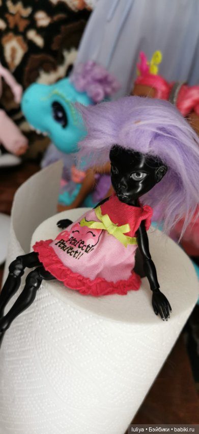 Черная кошечка — Куклы AmiGaTa (АмиГаТа): авторские BJD (БЖД)