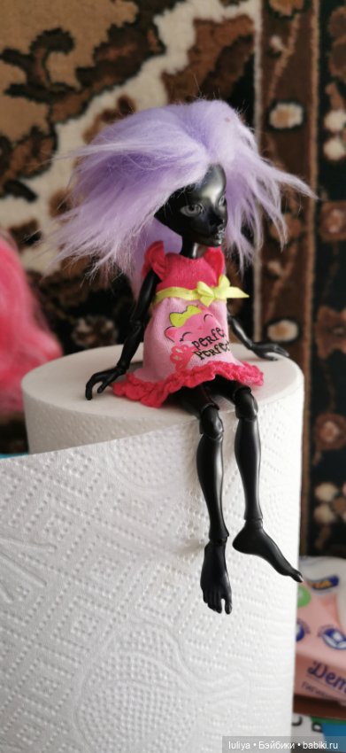 Черная кошечка — Куклы AmiGaTa (АмиГаТа): авторские BJD (БЖД) (фото 8)