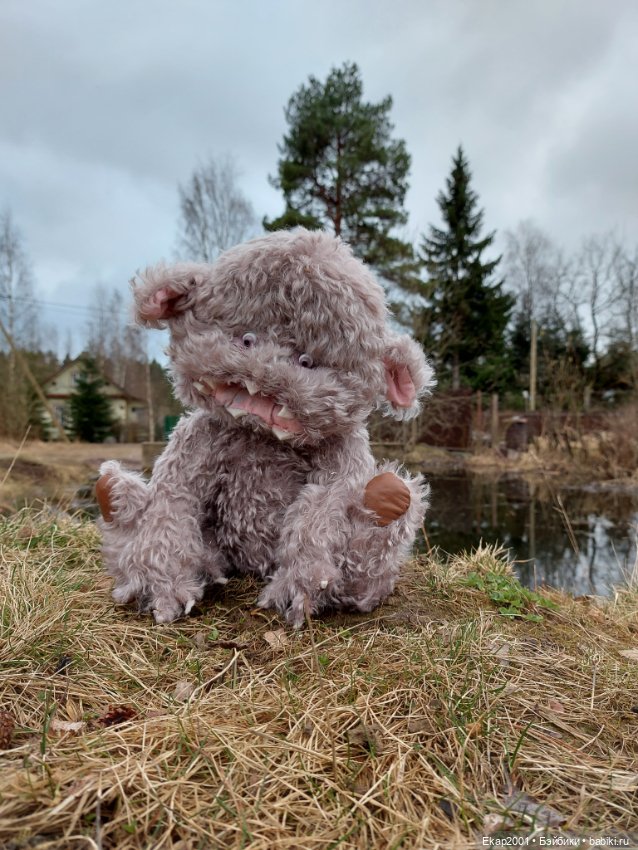 Монстрик — Авторские мишки Тедди и друзья: фото